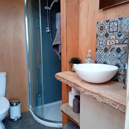 Luxusní stan Sunny Mount Shepherd's Hut Long Marton